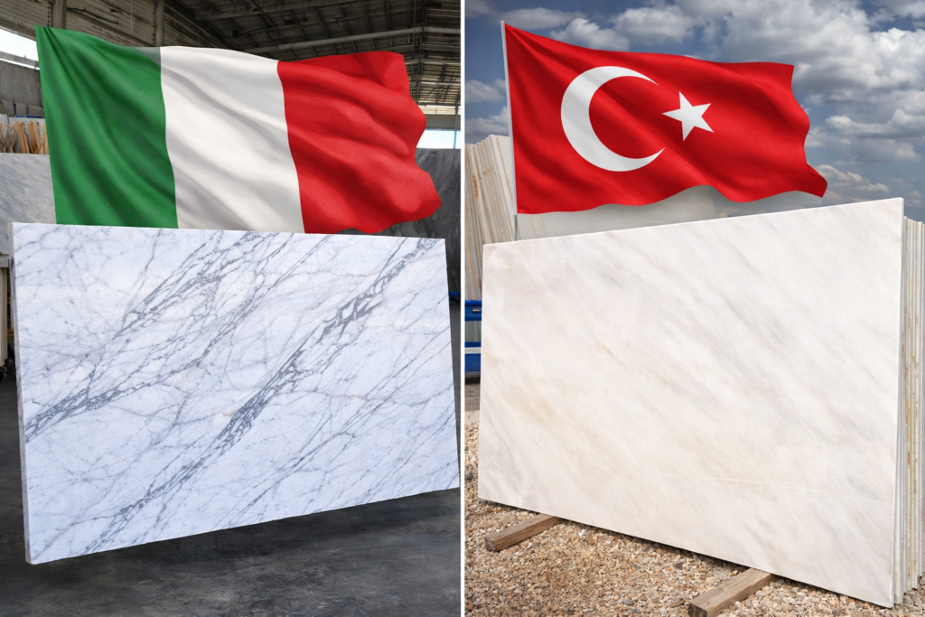 تُظهر المقارنة بين الرخام التركي والإيطالي من حيث الجودة والمتانة والتكلفة أن لكل نوع خصائصه واستخداماته المناسبة